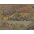 thumbnail image 2 of Édouard Vuillard 18x15 Black Ornate Wood Framed Double Matted Museum Art Print Titled - Orchard (1897), 2 of 5