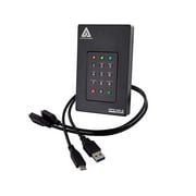 Apricorn Aegis Fortress 2 TB Hard Drive - 3.5 External - USB 3.0 - 5400rpm - 180 MB/s Maximum Read Transfer Rate