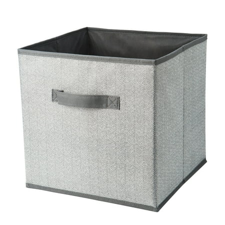 Simplify Storage Box Cube 12X12 - Herringbone