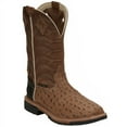 thumbnail image 2 of Justin Men's Derrickman Western Work Boot Composite Toe Camel 9.5 EE  US, 2 of 5