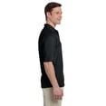 thumbnail image 4 of Jerzees Mens SpotShield Short Sleeve Jersey Sport Shirt, 5X, Black, 4 of 4
