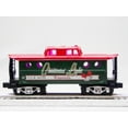 thumbnail image 2 of Christmas Light Express Illuminated Caboose O Gauge, 2 of 5