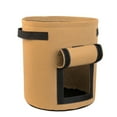 thumbnail image 1 of 1 Pack Potato Growing Bag with Handles and Window for Vegetables Non woven Fabric Material, 1 of 3
