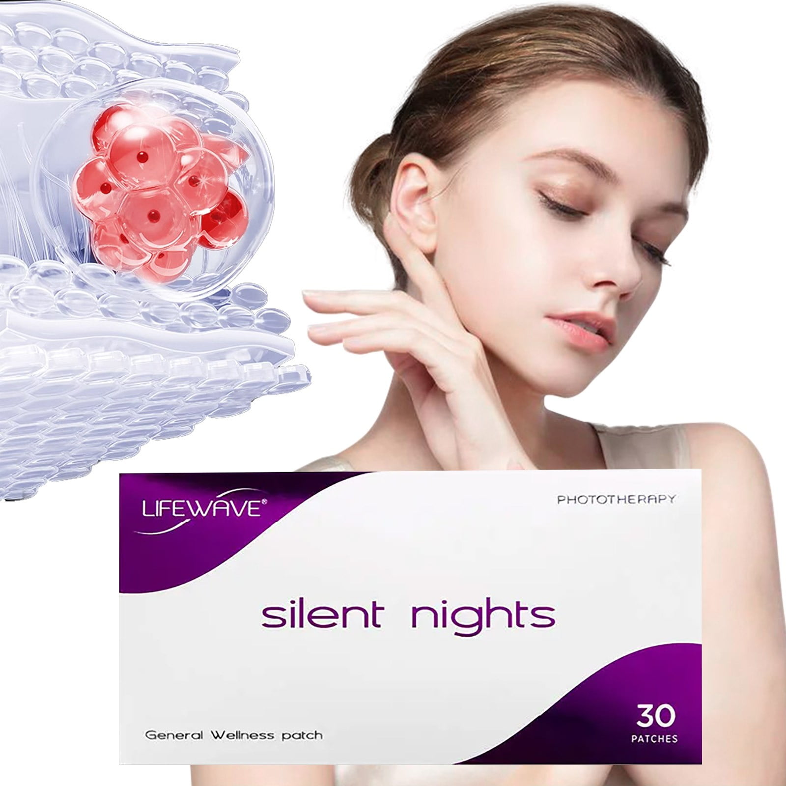 LifeWave Silent Nights Patches - Enhance Restful Sleep and Promote