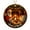 B #2, variant on Christmas Santa Claus Holiday Circular Sign | Festive Christmas Door Wall Decor | Durable Outdoor Indoor Hanging Decoration with Pre-Installed Hooks | Perfect Holiday Gift Idea