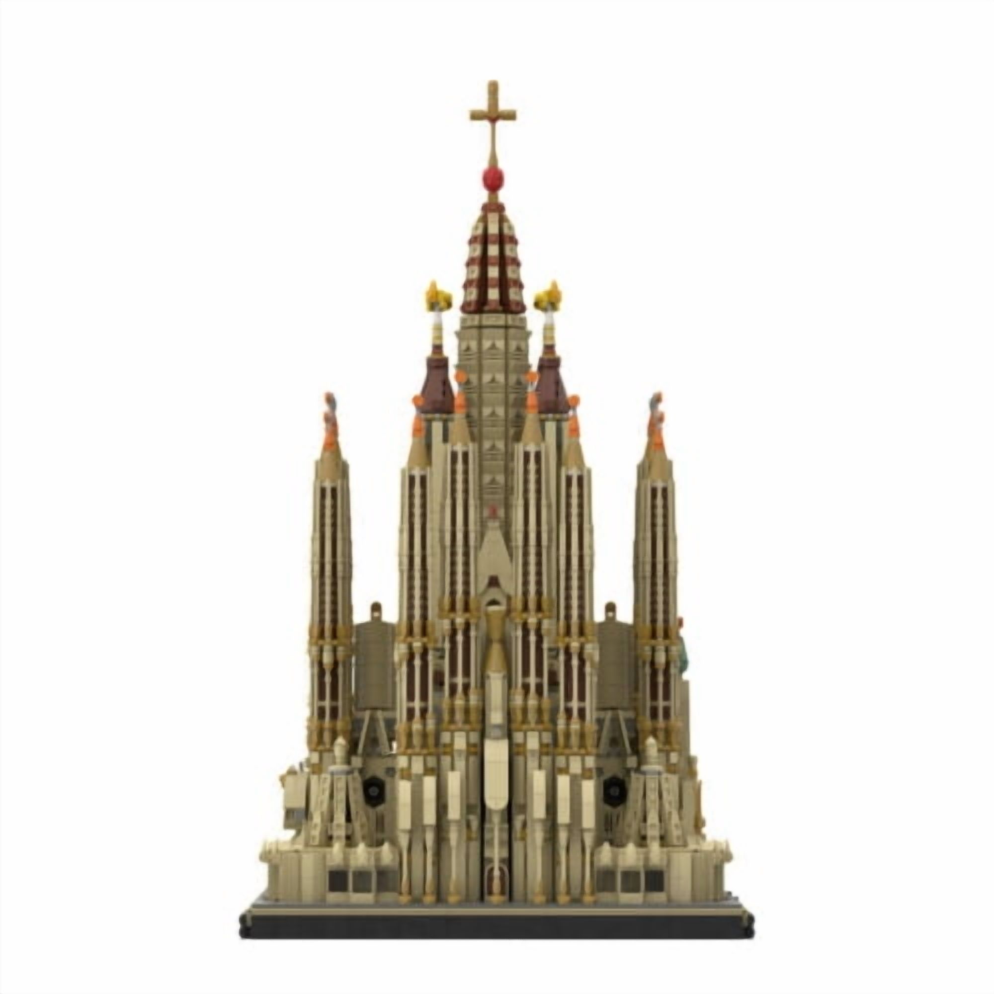 Iconic Modular Building Blocks Set for Sagrada Familia Church MOC Bricks Toys 10055pcs
