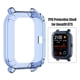 thumbnail image 5 of Medio paquete de carcasa de TPU para reloj inteligente Amazfit GTS (azul claro), 5 of 7