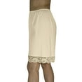 thumbnail image 4 of Underworks 9-Inch Inseam Cotton Pettipants Beige Small, 4 of 5