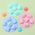 thumbnail image 2 of POINTERTECK Cake Mold 6 Cavity Multi-purpose Non-stick Cold Heat Resistant Reusable Decorative Food Grade 3D Christmas House Silicone Bread Mold Kitchen Gadgets, 2 of 7