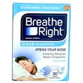 thumbnail image 3 of Breathe Right Nasal Strips Clear Large, 30 Drug-Free Strips for Sensitive Skin (pack of 6), 3 of 4