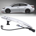 thumbnail image 1 of Car Outer Door Handle Replacement for Leaf S 2013 to 2017 Sentra FE S 2013 to 2016 Sentra FE SV 2013 to 2014 With Smart Keyless Entry System Crafted From, 1 of 7