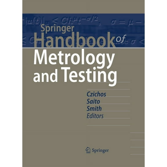 Springer Handbooks Springer Handbook of Metrology and Testing, (Hardcover)