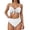 D74/White, variant on Afdoent Tankini Swimsuits For Women Two Piece Bikini With V Neck High Waisted Bathing Suit For Beach Pool Beach Swimwear 2026
