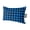 Blue Black, variant on Chaise Lounge Headrest Pillow 2 Pack, Red White Plaid Waterproof Chair Pillows with Insert & Adjustable Elastic Strap for Beach Pool, Modern Farmhouse Buffalo Check Gingham Outdoor Patio Pillow