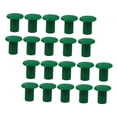 thumbnail image 4 of Minkissy Garden Cane Caps 50Set Round Green Plastic for Outdoor Use and Protection, 4 of 8