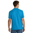 thumbnail image 4 of Gildan Men's Hammer Pique Polo, Short Sleeve Cotton Shirt, Durable and Soft, Sapphire, Sizes S-3XL, 4 of 6