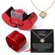 thumbnail image 1 of Collar de oro blanco con rosa real To My Love Forever Rose Heart Box To My Love, 1 of 5