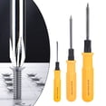 thumbnail image 3 of BTOER 2-Side Slotted Cross Screwdrivers Double Screwdrivers Head 3/5/6mm Portable Screws Driver Set For Repair Remover Hand Tools, 3 of 7