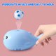 thumbnail image 2 of Ballena Eléctrica Gato Toy Con Ventilador Y Pelota para Gatitos () Azul, 2 of 9