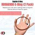 thumbnail image 4 of Captain O-Ring  Replacement R0966900 O-Ring for Jandy TruChlor R0966800 Cover Lid 2 Pack, 4 of 6