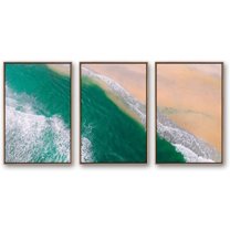 IDEA4WALL Framed Canvas Wall Art for Living Room, Bedroom Ocean Sea Beach Canvas Prints for Modern Home Decoration Ready to Hang