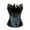 Black, variant on Black Corset Shapewear For Women Feather Decor Tummy Control Tight Fit Bustier Waist Cinching Elegant Party Wear Body Shaper Corset Corset Formal Dress XXXXL
