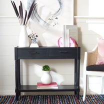 SAFAVIEH Filbert 2-Drawer Console Table Black