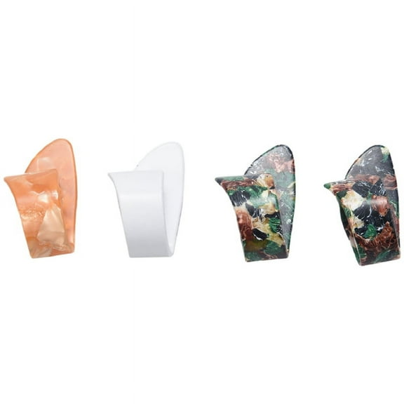 4 Pieces Thumb Finger Guitar Pick Celluloid Mediator Thumbpick for Acoustic Electric G y11929
