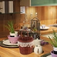 thumbnail image 5 of unbranded Hanging Woven Basket Wall Basket Storage Basket Flower Arrangement Container Front Door Basket, 5 of 8