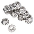 thumbnail image 3 of Tuerca de brida, 50 piezas Tuerca de brida 304 Tuerca de brida Sujetador de tuerca Claridad notable NikouMX herramienta, 3 of 8