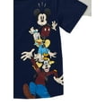 thumbnail image 5 of Disney Mickey Mouse Toddler Boys Graphic Print Raglan Tees, 4-Pack, Sizes 2T-5T, 5 of 5