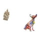 thumbnail image 5 of Estatua católica,Colección de figuritas de la Sagrada Familia,Figura decorativa,Estatua de perro coleccionable,decoración de grafiti artesanal,Escultura de perro para decoración del, 5 of 8