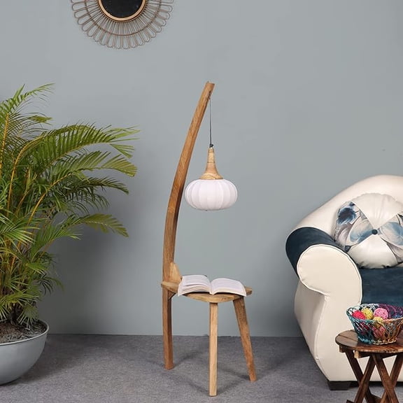 Modern Self Lame Wooden Desginer Home Decorative Study Lamp For Living Room Stuby Room for Home Lighting Standing