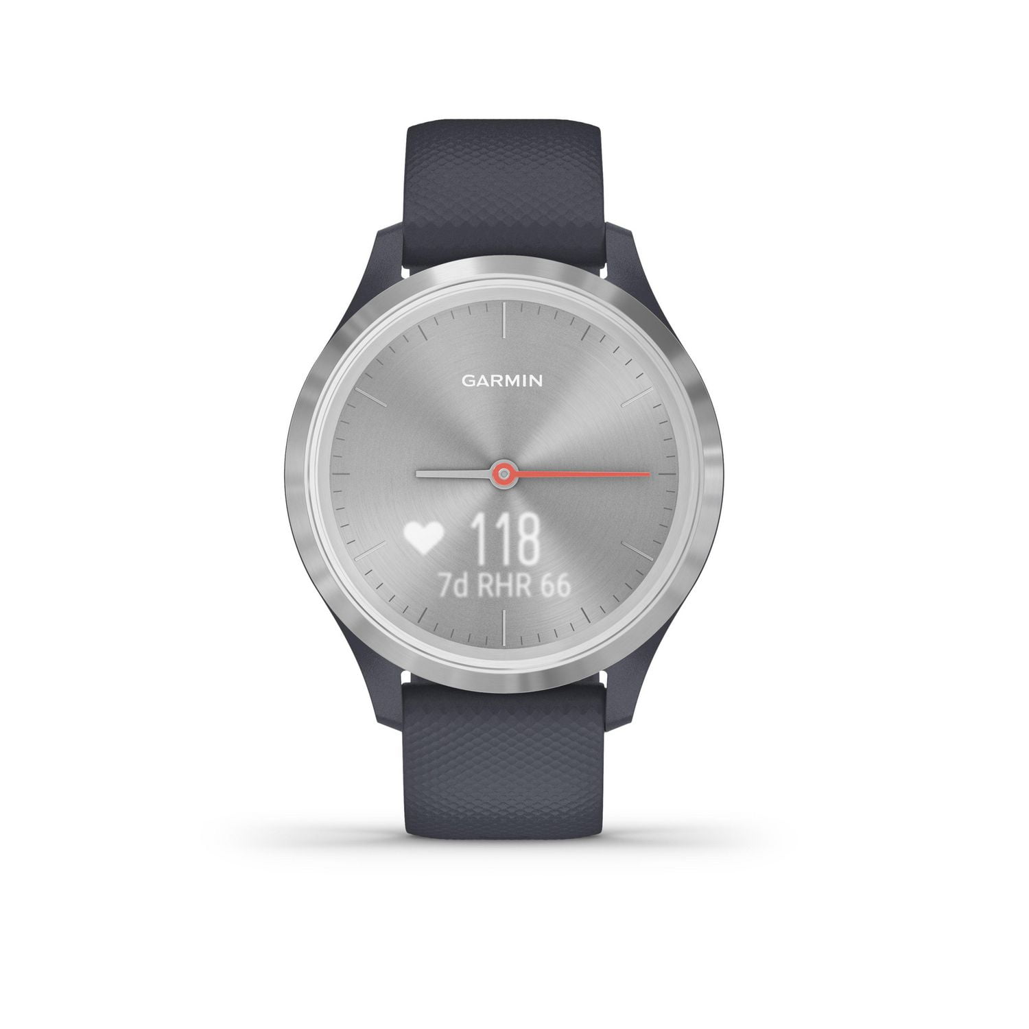 Garmin vivomove 3S Hybrid GPS Smartwatch and Fitness Tracker Small Medium Blue Silver Walmart
