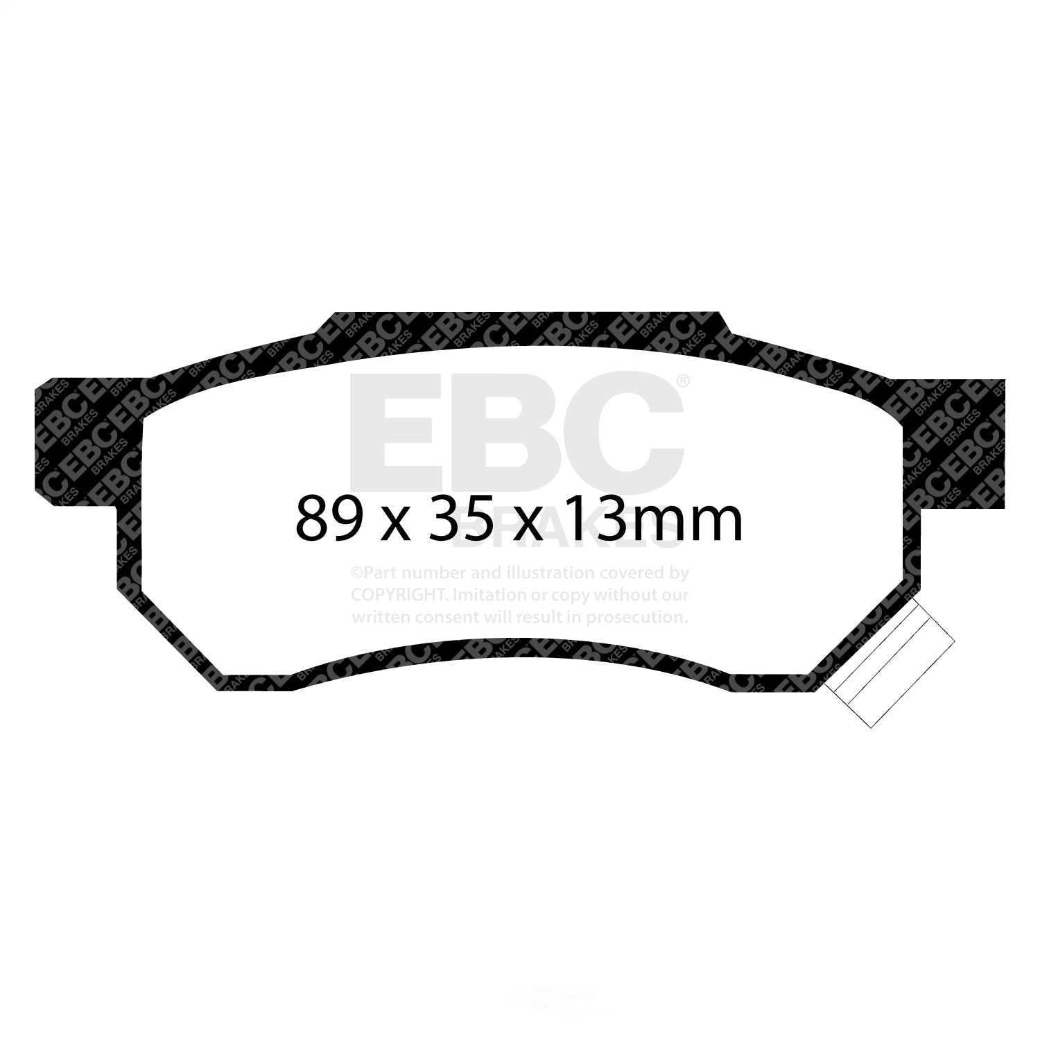 UD374/ EBC OE Brake Pads