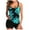Light Blue C, variant on Summer Savings! TAGOLD Plus Size Summer Swimsuit for Women,Women's Split Three-piece Printed Sexy Swimsuit