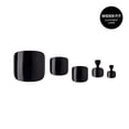 thumbnail image 3 of GoldFinger Press On Toenails Kit Wider Fit, Bold Glossy Black Color Toenail, Ready to Wear Gel & Manicure Stick, 2g Glue included, Long-Lasting Convenient & Easy to Apply, 3 of 7