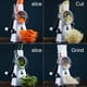 thumbnail image 3 of Ounissouiy Cortador de vegetales - Grado alimenticio para una operación segura y sin esfuerzo Cortador de vegetales manual y vegetal Gadget de Cocina y Comedor rojo, 3 of 6