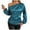 Blue, variant on Off the Shoulder Tops for Women Trendy Ruched Long Sleeve Side Drawstring Dressy Casual Tunic Tops