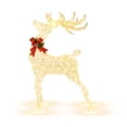 thumbnail image 3 of Gymax 53'' Pre-Lit LED Light up Reindeer Christmas Lighted Reindeer Holiday Decor, 3 of 4