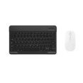 thumbnail image 2 of Clavier Bluetooth Mini Rechargeable Sans Fil Universel pour Tablette avec Souris pour Téléphone PC, Type 2, Noir, 9,7 Pouces Workhe, 2 of 9