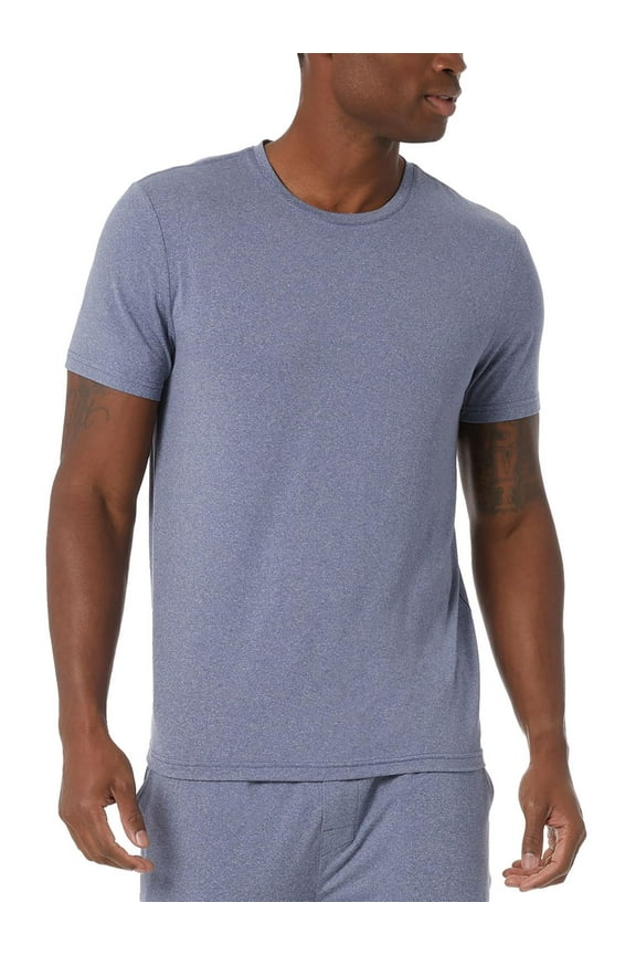 Cool Mens T-Shirt Short Sleeves Sleep Shirt