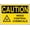Warning Sign 2, variant on Caution Weed Spraying in Progress Warning Metal Sign 8"x12" - Vintage Wall Decor for Home Farm Bar Coffee Shop Club