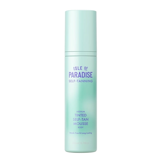 Mousse autobronceadora Isle of Paradise tintada 200 ml