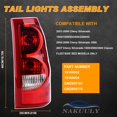 thumbnail image 2 of Luces Traseras Nakuuly 2003-07 Chevy Silverado Fleetside 12V, 2 of 8