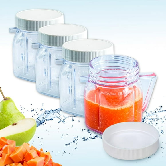 Mini tarro de plástico de repuesto de 250 ml para Oster Blender Saffire
