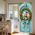 thumbnail image 4 of D Spring Festival Door Curtain Hanging Decor With Bunny And Egg Pattern Polyester Fabric For Holiday Party Background 70.87 Inches High, 4 of 7