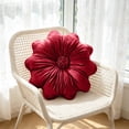 thumbnail image 6 of Gallickan Flower Throw Pillow, Velvet Blossom Shape Cushion, Soft Decorative Accent Pillow for Sofa, Couch, Bed, Living Room, 6 of 6
