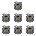 thumbnail image 2 of Juguete Bolas Hierba Gatera Plástico para Suministros Con Forma Cabeza Perro (gris Claro), 2 of 5