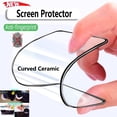 thumbnail image 4 of 2 En 1 Funda Motorola One Vision Con Vidrio Templado Curvado De Cerámica Protector De Pantalla Gato Y Doraemon, 4 of 4